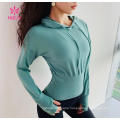 Wholesale Women Gym Wear Fitness Women Sports Hoodie